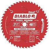 Diablo Steel Demon D0748CFX Circular Saw Blade, 7-1/4 in Dia, 5/8 in Arbor, Cermet Cutting Edge, 0.063 in Thick