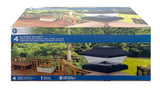 Boston Harbor 26085 Solar Fence Post Cap, Plastic, Black
