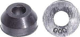 Danco 35089B Beveled Faucet Washer, #000, 15/32 in Dia, Rubber, Pack of 5