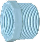 IPEX 435703 Pipe Reducing Bushing, 1-1/4 x 1/2 in, MPT x FPT, PVC, White, SCH 40 Schedule, 370 psi Pressure