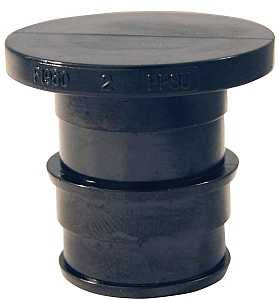 Apollo ExpansionPEX Series EPXPAP3410PK Pipe Plug, 3/4 in, Barb, Poly Alloy, Black