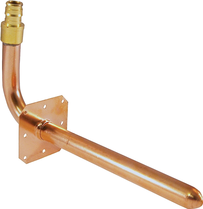 Apollo ExpansionPEX Series EPXSTUBWE12 Stub-Out, 1/2 in, Barb, Copper, 200 psi Pressure