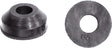 Danco 35090B Beveled Faucet Washer, #00, 1/2 in Dia, Rubber, Pack of 5