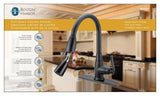 Boston Harbor FP4A0000BL Faucet, 1.8 (6.8) 60 gpm (L/MIN) psi, 1-Faucet Handle, 1, 3-Faucet Hole, Zinc, Matte