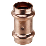 Apollo XPRC3420JR Coupling with Stop, 3/4 in, Press Fit, Copper, 300 psi Pressure