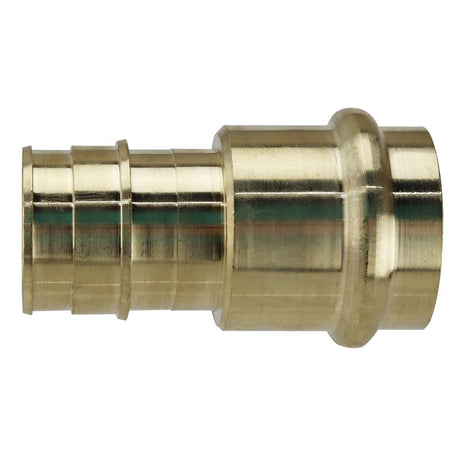 Apollo EPXPR11 Adapter, 1 in, Barb x Press Fit, PEX-A, Brass, 200 psi Pressure