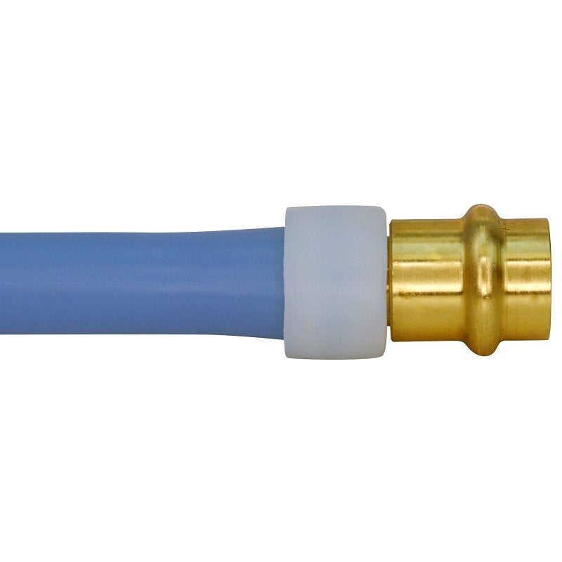 Apollo EPXPR1212 Adapter, 1/2 in, PEX Barb x Press-Fit, PEX-A, Brass, 200 psi Pressure