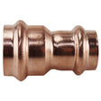 Apollo XPRC134 Coupling with Stop, 1 x 3/4 in, Press Fit, Copper, 300 psi Pressure