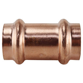 Apollo XPRC34 Coupling with Stop, 3/4 in, Press-Fit, Copper, 300 psi Pressure