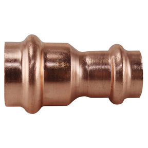 Apollo XPRC3412 Coupling with Stop, 3/4 x 1/2 in, Press-Fit, Copper, 300 psi Pressure