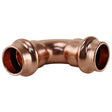 Apollo XPRE12 Elbow, 1/2 in, Press-Fit, 90 deg Angle, Copper, 300 psi Pressure