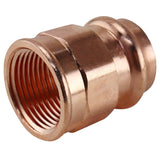 Apollo XPRFA1 Adapter, 1 in, FPT x Press Fit, Copper, 300 psi Pressure