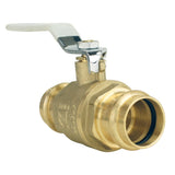 Apollo 94VLF Series 94VLF10501TMG Ball Valve, 1 in Connection, Press Fit, 250 psi Pressure, Quarter-Turn Lever Actuator
