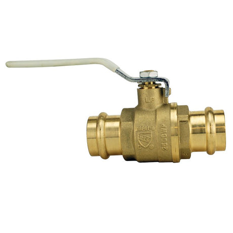 Apollo 94VLF Series 94VLF10501TMG Ball Valve, 1 in Connection, Press Fit, 250 psi Pressure, Quarter-Turn Lever Actuator