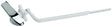 Plumb Pak PP836-36 Toilet Flush Lever, Chrome-Plated, For: Kohler Toilet Tank