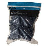 Apollo EPXPAC3425PK Coupling, 3/4 in, PEX, PEX-A, Poly Alloy, 200 psi Pressure