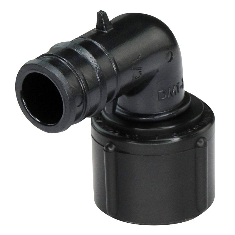 Apollo EPXPAFES125PK Elbow, 1/2 in, PEX x Female Swivel, PEX-A, Poly Alloy, 200 psi Pressure