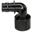 Apollo EPXPAFES125PK Elbow, 1/2 in, PEX x Female Swivel, PEX-A, Poly Alloy, 200 psi Pressure