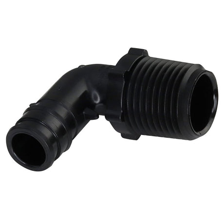 Apollo EPXPAME125PK Elbow, 1/2 in, PEX x Male, PEX-A, Poly Alloy, 200 deg F Schedule