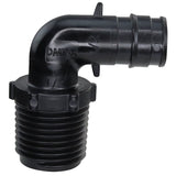 Apollo EPXPAME125PK Elbow, 1/2 in, PEX x Male, PEX-A, Poly Alloy, 200 deg F Schedule