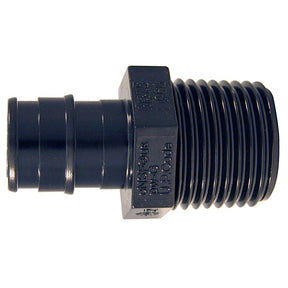 Apollo EPXPAM1225PK Adapter, 1/2 in, PEX x MPT, PEX-A, Poly Alloy, 200 psi Pressure