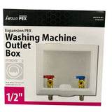 Apollo EPXBOXWM Washing Machine Outlet Box, 1/2 in Connection, Brass