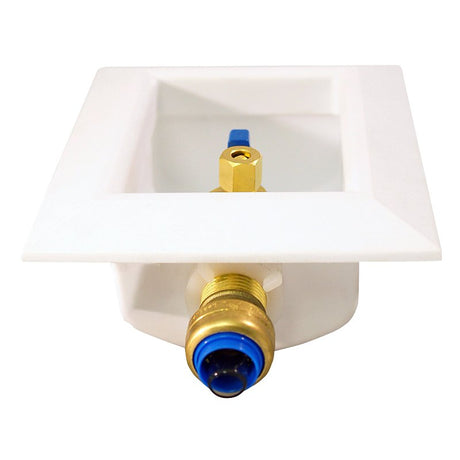 Apollo FSBBOXIM Ice Maker Outlet Box, 1/2 in Connection, PTC x Compression, Polystyrene