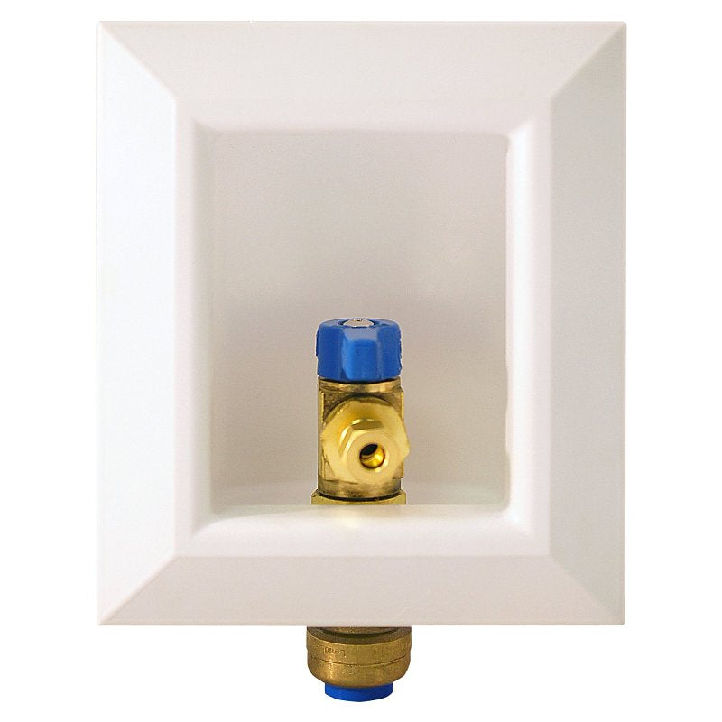 Apollo FSBBOXIM Ice Maker Outlet Box, 1/2 in Connection, PTC x Compression, Polystyrene