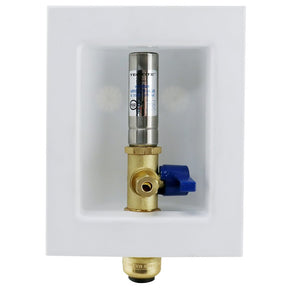 Apollo Valves Valves Tectite FSBBOXIMWH Outlet Box with Water Hammer Arrestor, 1/2 x 1/4 in Connection, Brass