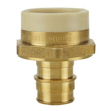 Apollo EPXPVC34 Straight Adapter, 3/4 in, PEX x PVC, PEX-A, Brass, SCH 40 Schedule, 200 psi Pressure