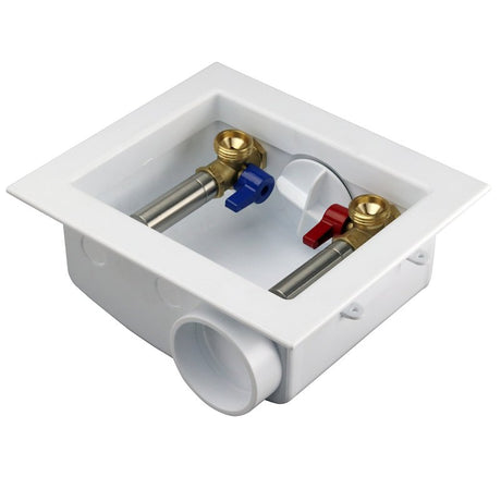 Apollo Valves Tectite FSBBOXWMWH Outlet Box, 1/2 x 1/4 in Connection, Brass