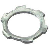 Halex 96196 Conduit Locknut, 2 in, Steel, Zinc