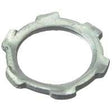 Halex 96196 Rigid Conduit Locknut, 2 in, Steel, Zinc, 2/BAG