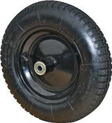 ProSource PR1601 Wheelbarrow Wheel with Tube, 280 lb Max Load, 16 in Dia Tire