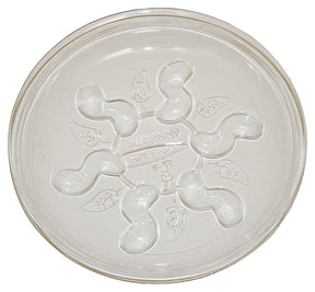 Gardener's Blue Ribbon Saucer Plus Series SP14 Plant Saucer, 14 in Dia, Round, Plastic, Clear, Pack of 12