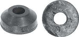 Danco 35091B Beveled Faucet Washer, #0, 17/32 in Dia, Rubber, Pack of 5