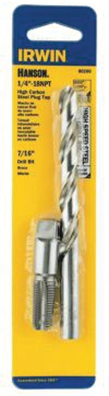 Irwin 80260 Tap and Drill Bit Set, HCS/HSS