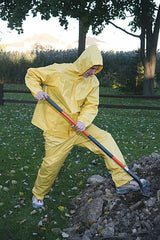 Boulder Creek Yellow Vinyl Rain Suit Medium 20 mil