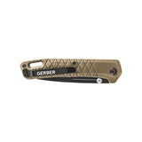 Gerber Coyote Brown Steel > 6 in. Zilch Folding Knife