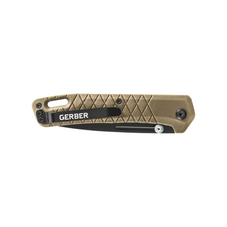 Gerber Coyote Brown Steel > 6 in. Zilch Folding Knife