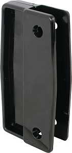 Prime-Line A 111 Door Pull Set, Black, 1-7/8 in W, 4 in H