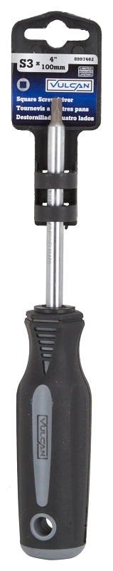 Vulcan MC-SD30 Screwdriver, S3 Drive, Square Drive, 8-1/2 in OAL, 4 in L Shank