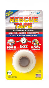 Harbor Products RT12012BCL Self-Fusing Pipe Repair Tape, 12 ft L, 1 in W, Clear