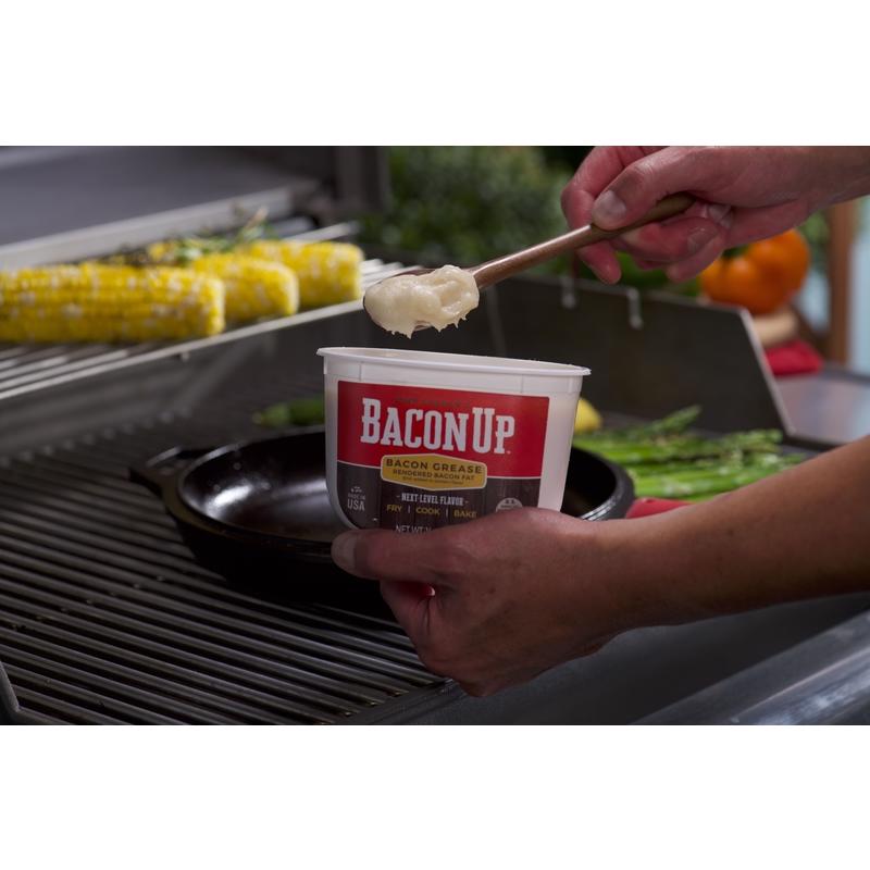 Bacon Up John Gordon's Bacon Grease 14 oz Tub, Pack of 9