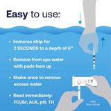 HTH Spa Solid Test Strips 25 ct, Pack of 5