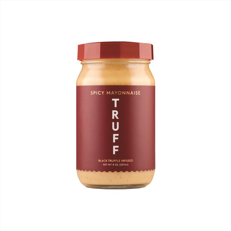 Truff Gluten Free Spicy Black Truffle Mayonnaise 8 oz Jar