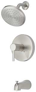 Boston Harbor F1A1F507NP Tub/Shower, Fixed Mount Showerhead, 1.75 gpm Showerhead, 1 Spray Settings, 1-Handle
