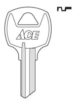 HILLMAN House/Office Key Blank Single For National Locks, Pack of 10