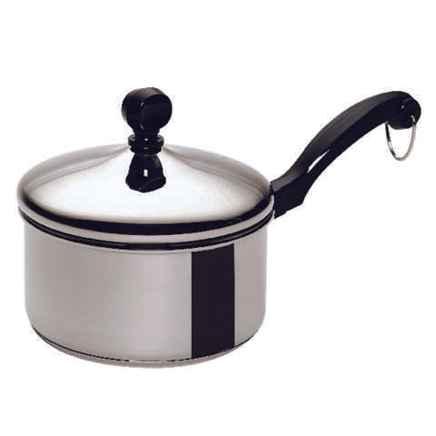 Farberware Classic Series Stainless Steel Saucepan 1 qt Silver
