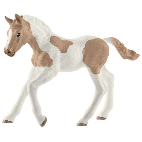 Schleich Horse Club Paint Horse Foal Toy Brown/White, Pack of 5